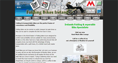 Desktop Screenshot of foldingbikes.ie